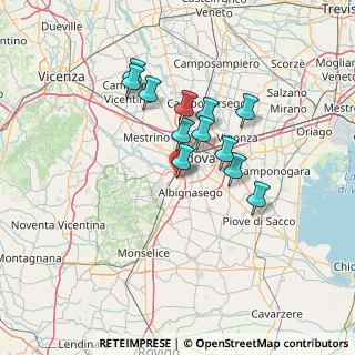 Mappa Via Ca' Rasi, 35142 Padova PD, Italia (11.05083)