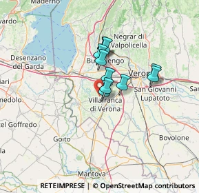 Mappa Località Pigno, 37069 Villafranca di Verona VR, Italia (8.83)