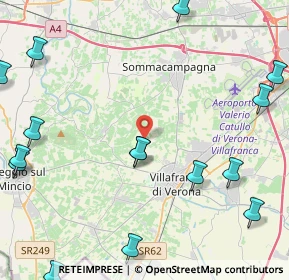 Mappa Località Pigno, 37069 Villafranca di Verona VR, Italia (6.44471)