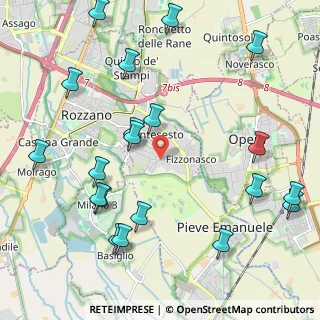 Mappa Via Longa, 20090 Milano MI, Italia (2.606)