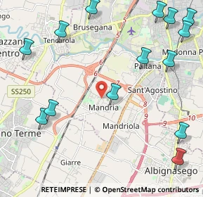 Mappa Via Cà Rasi, 35142 Padova PD, Italia (3.06933)