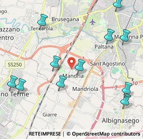 Mappa Via Cà Rasi, 35142 Padova PD, Italia (2.58182)