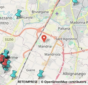Mappa Via Cà Rasi, 35142 Padova PD, Italia (4.0465)