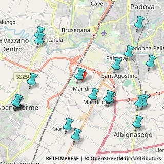 Mappa Via Cà Rasi, 35142 Padova PD, Italia (2.892)