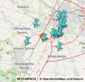 Mappa Via Cà Rasi, 35142 Padova PD, Italia (3.234)