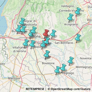 Mappa Via Mirandola, 37059 Zevio VR, Italia (15.581)