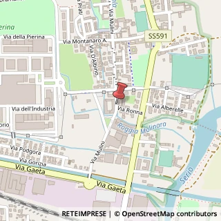 Mappa Via Mulini, 6, 26013 Crema, Cremona (Lombardia)