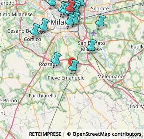 Mappa Via Relivio, 20085 Locate di Triulzi MI, Italia (9.9495)