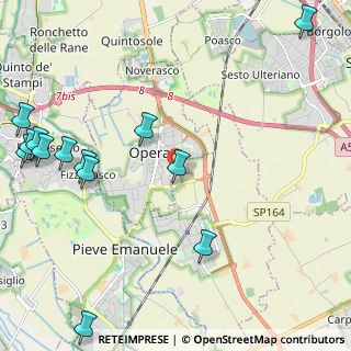 Mappa Via Relivio, 20085 Locate di Triulzi MI, Italia (2.98462)