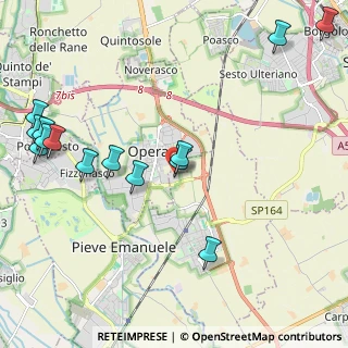 Mappa Via Relivio, 20085 Locate di Triulzi MI, Italia (2.64571)