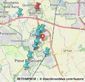 Mappa Via Relivio, 20085 Locate di Triulzi MI, Italia (1.60545)