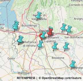 Mappa Via Arturo Toscanini, 37060 Castel D'Azzano VR, Italia (14.39733)