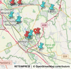 Mappa Viale Lombardia, 20070 Dresano MI, Italia (4.92857)