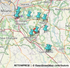 Mappa Viale Lombardia, 20070 Dresano MI, Italia (7.24818)