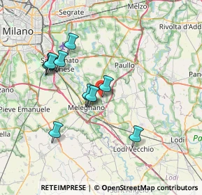 Mappa Viale Lombardia, 20070 Dresano MI, Italia (6.42818)