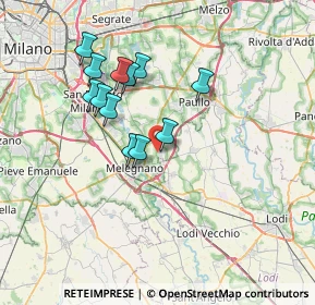Mappa Viale Lombardia, 20070 Dresano MI, Italia (6.23833)