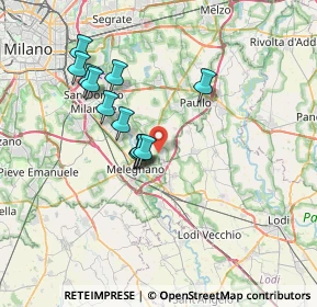 Mappa Viale Lombardia, 20070 Dresano MI, Italia (6.23583)