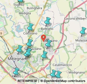 Mappa Viale Lombardia, 20070 Dresano MI, Italia (2.59929)