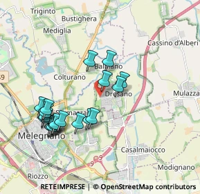 Mappa Viale Lombardia, 20070 Dresano MI, Italia (1.881)