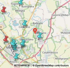 Mappa Viale Lombardia, 20070 Dresano MI, Italia (2.79667)