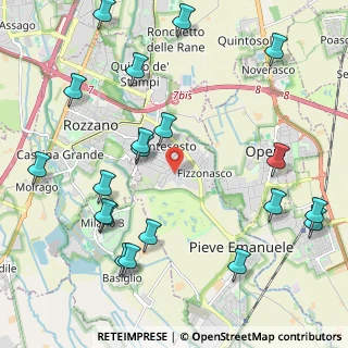 Mappa Via Fratelli Rosselli, 20090 Milano MI, Italia (2.6205)
