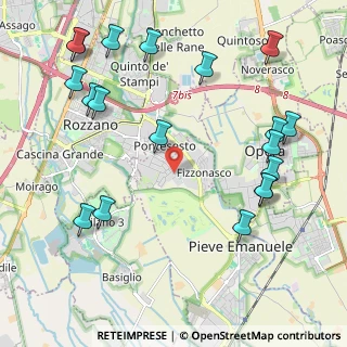 Mappa Via Fratelli Rosselli, 20090 Milano MI, Italia (2.63421)
