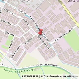 Mappa Via Fratelli Rosselli, 31, 20090 Pieve Emanuele, Milano (Lombardia)
