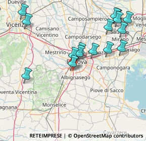 Mappa 35020 Sant'Agostino PD, Italia (18.11375)