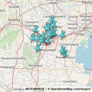 Mappa 35020 Sant'Agostino PD, Italia (9.48167)