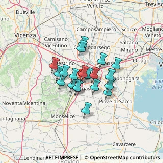 Mappa 35020 Sant'Agostino PD, Italia (8.874)