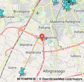 Mappa 35020 Sant'Agostino PD, Italia (3.95933)