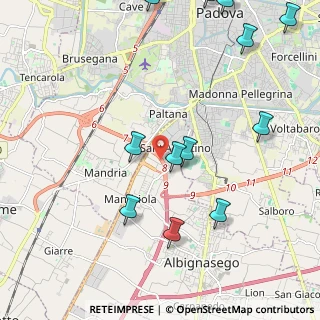 Mappa 35020 Sant'Agostino PD, Italia (2.675)