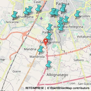 Mappa 35020 Sant'Agostino PD, Italia (2.60842)