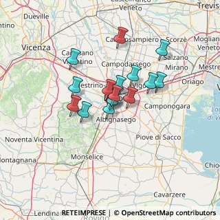 Mappa Via Merano, 35142 Padova PD, Italia (9.59867)