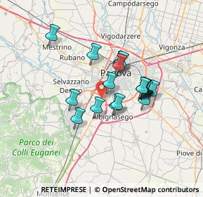Mappa Via Merano, 35142 Padova PD, Italia (5.29944)