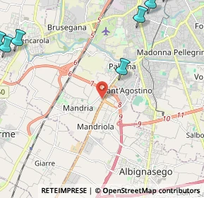 Mappa Via Merano, 35142 Padova PD, Italia (4.13313)