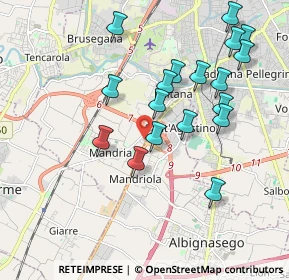 Mappa Via Merano, 35142 Padova PD, Italia (1.94167)