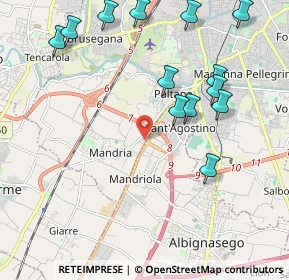 Mappa Via Merano, 35142 Padova PD, Italia (2.39154)