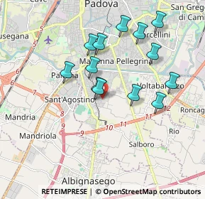 Mappa Via Giovanni Pascoli, 35125 Padova PD, Italia (1.71846)