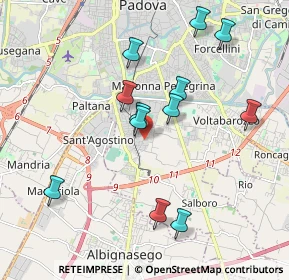 Mappa Via Giovanni Pascoli, 35125 Padova PD, Italia (1.8925)