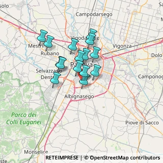 Mappa Via Giovanni Pascoli, 35125 Padova PD, Italia (5.07)