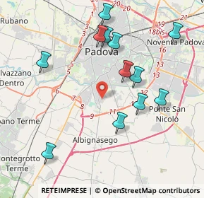 Mappa Via Giovanni Pascoli, 35125 Padova PD, Italia (4.145)