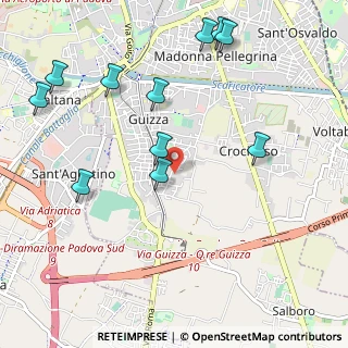Mappa Via Giovanni Pascoli, 35125 Padova PD, Italia (1.20545)