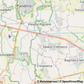 Mappa Monte Cremasco