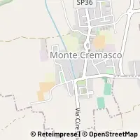Map Monte Cremasco