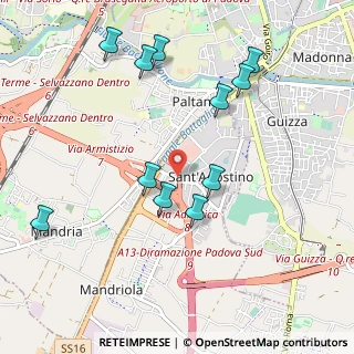 Mappa Vicolo Giotto, 35020 Albignasego PD, Italia (1.06273)