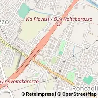 Peta Ponte San Nicolò