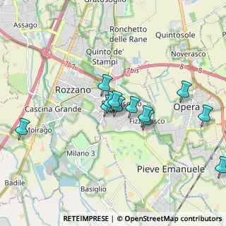 Mappa Via Puglie, 20090 Milano MI, Italia (1.60833)