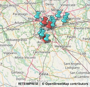 Mappa Via Privata Molino Perseghetto, 20072 Fizzonasco MI, Italia (10.95563)