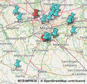 Mappa Via Privata Molino Perseghetto, 20072 Fizzonasco MI, Italia (16.439)